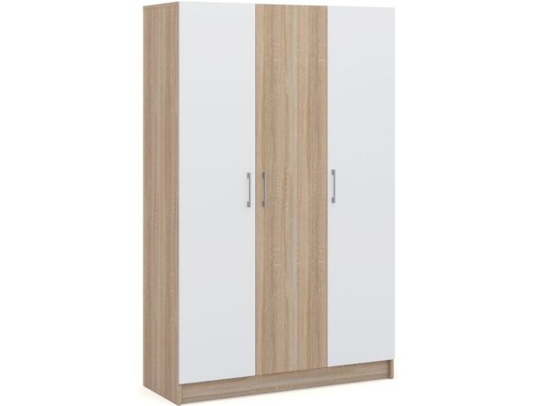 Дуб сонома/Белый