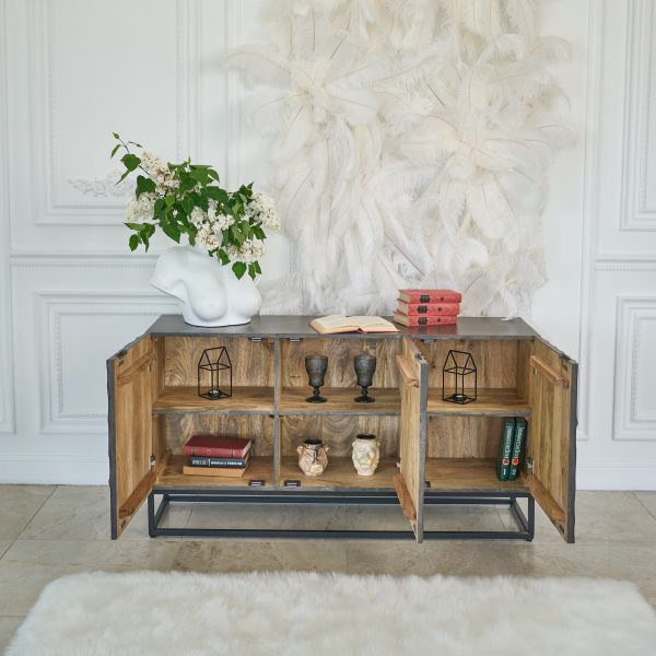 Комод из массива, ЛАХАРА Платина — изображение 3