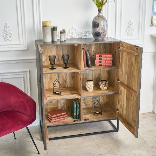 Комод из массива, ЛАХАРА II Платина — изображение 3