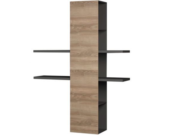 черный/дуб велингтон