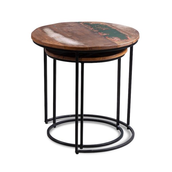 Стол журнальный лофт, комплект ИНДУ — изображение 3