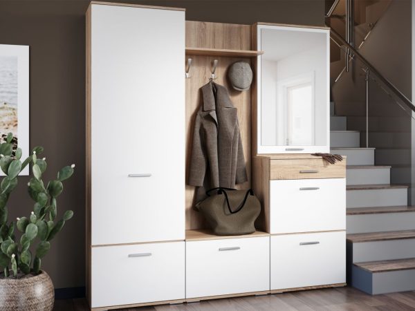 Дуб сонома/белый