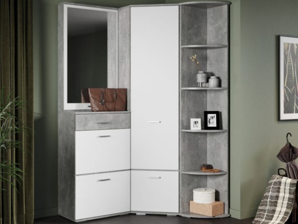 Прихожая «Виола» угловая М