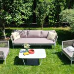 "Касабланка" лаунж-зона плетеная из роупа 5-местная