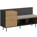 Комод со скамьей справа Look