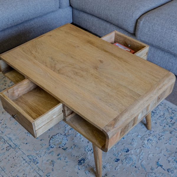 Столик журнальный из массива, АЛЬРИК — изображение 3