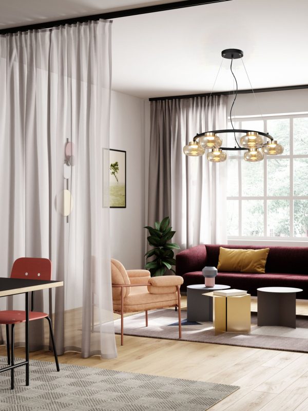 Люстра Milosh tendence 0702CL-6BK — изображение 2