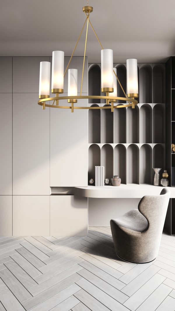 Люстра-Milosh-tendence-0882CL-6GD-1 Люстра Milosh tendence 0882CL-6GD — изображение 2