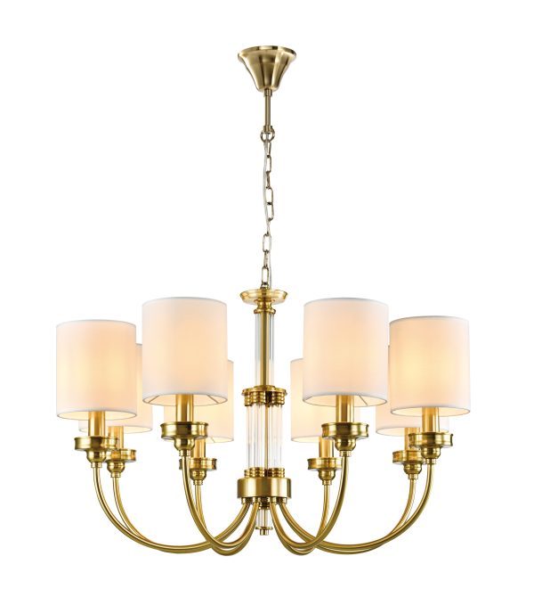 Люстра Milosh tendence 0925CL-8GD