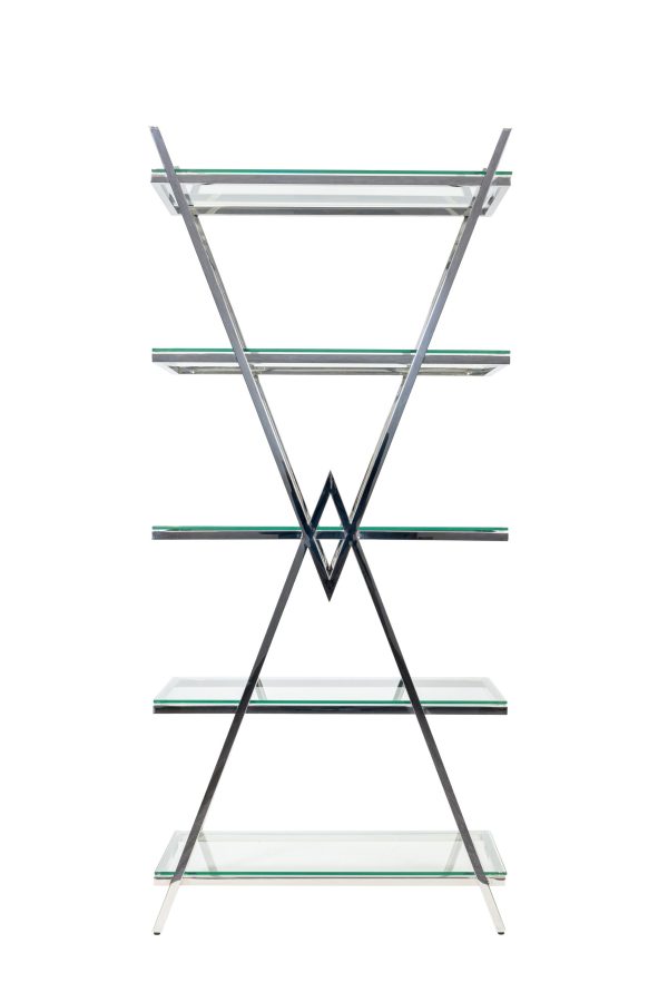 Стеллаж Trin Silver 1.8x0.8x0.43м