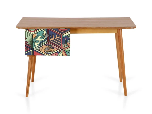 Стол рабочий Frida с принтом, робиния брэнсон — изображение 2