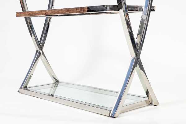 Стеллаж Glossy Silver 2x0.9x0.35м — изображение 5