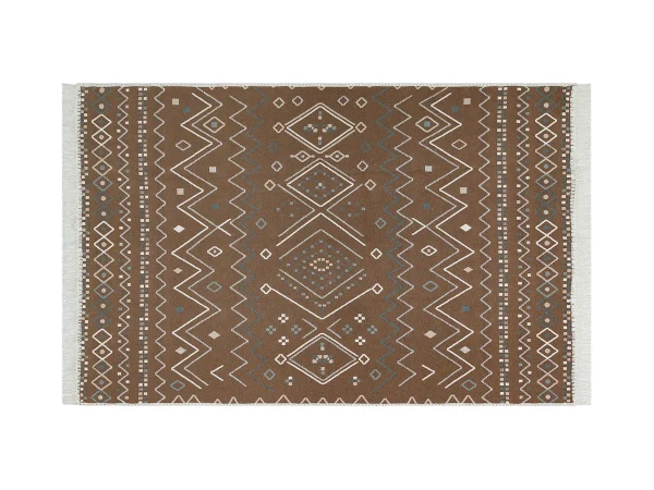 Ковер ARYA 160*230 бежевый, голубой — изображение 2