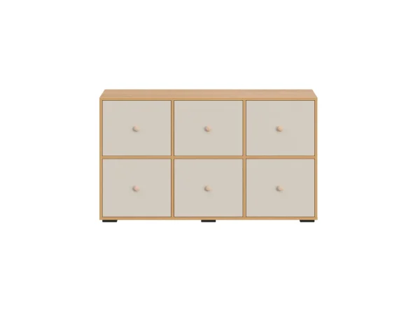 Тумба Play дуб корбридж, бежевый — изображение 2