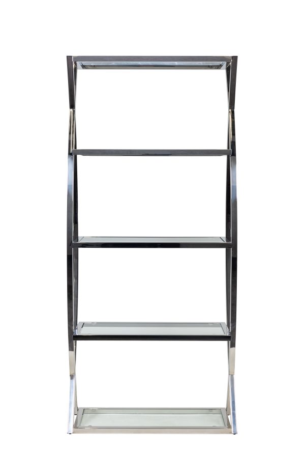 Стеллаж Glossy Silver 2x0.9x0.35м — изображение 2