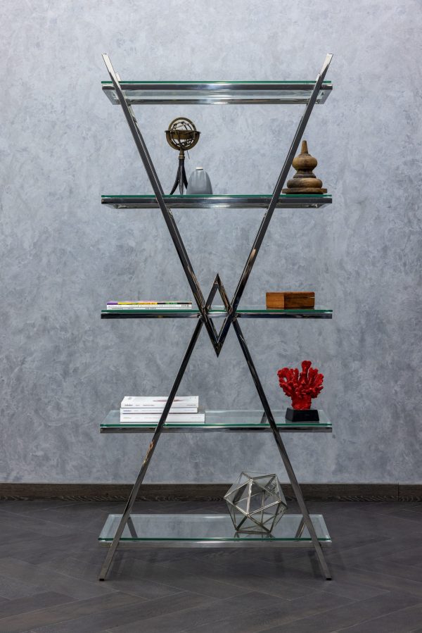 Стеллаж Trin Silver 1.8x0.8x0.43м — изображение 5