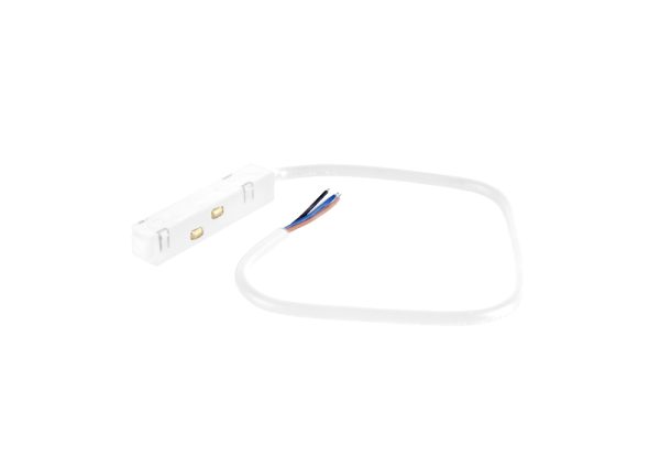 CLT-0.203-02-L500-WH Питание для магнитного шинопровода Crystal Lux CLT 0.203 02 L500 WH
