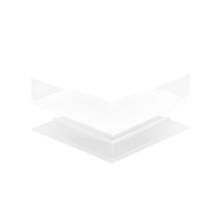 Внешний соединитель угловой для накладного магнитного шинопровода Crystal Lux CLT 0.213 03 WH