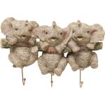 Вешалка настенная Elephants