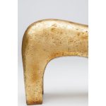 Фигура декоративная Lion, коллекция "Лев" 43*30*20, Полирезин, Золотой — изображение 5