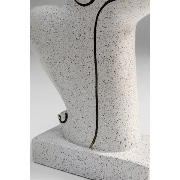 Предмет декоративный Think, коллекция "Мысль" 16*27*6, Полирезин, Белый — изображение 5