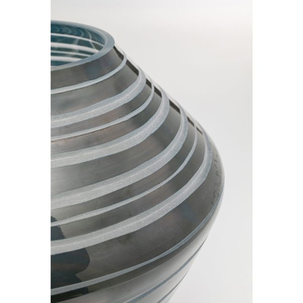 Ваза Nizza, коллекция "Низза" 23*26*23, Стекло, Синий — изображение 5