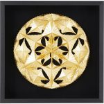 Украшение настенное в рамке Leaf