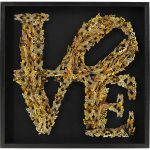 Украшение настенное в рамке Love