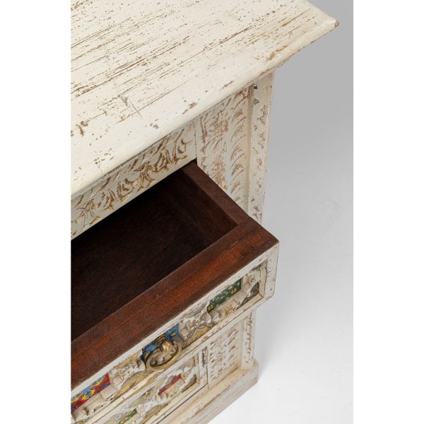 Комод Bazar, коллекция "Базар" 90*90*40, Манго, Белый — изображение 5