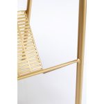 Подставка для журналов News Word, коллекция "Мир новостей" 49*53*32, Сталь, Золотой — изображение 5