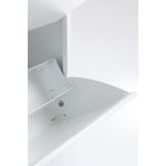 Шкаф для обуви Caruso, коллекция "Карузо" 75*77*22, Сталь, Белый — изображение 5