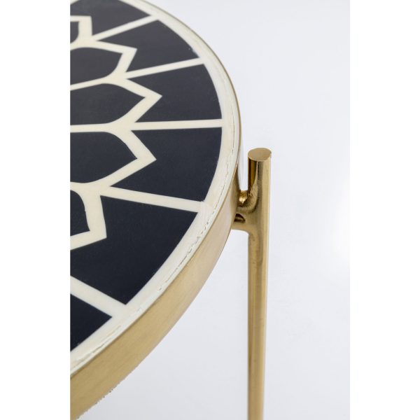 Столик приставной Priya, коллекция "Прия" 50*50*50, Сталь, Черный — изображение 5