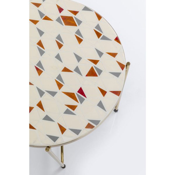 Столик приставной Priya, коллекция "Прия" 50*50*50, Сталь, Мультиколор — изображение 5