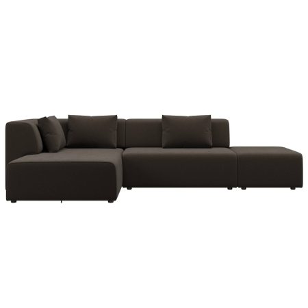 Диван угловой Ткань Велюр Industrial Loft