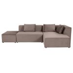 Диван угловой Ткань Микровелюр Industrial Loft