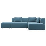 Диван угловой Ткань Микровелюр Industrial Loft