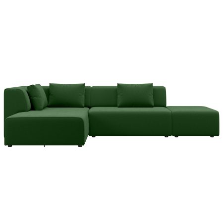 Диван угловой Ткань Микровелюр Industrial Loft