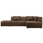 Диван угловой Ткань Иск.Замша Industrial Loft