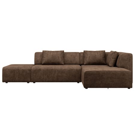 Диван угловой Ткань Иск.Замша Industrial Loft