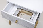 Тумба прикроватная белая 0.6x0.45x0.3м — изображение 5