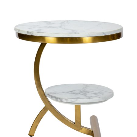 Приставной столик 2 столешницы 0.55x0.5x0.5м