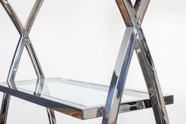 Стеллаж Glossy Silver 2x0.9x0.35м — изображение 3