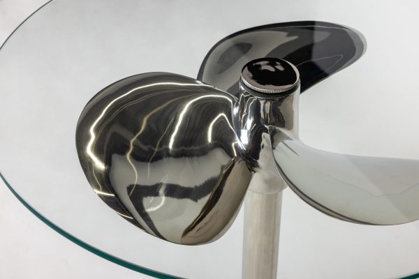 Кофейный столик "Пропеллер 1" Серебро 0.65x0.44x0.4м — изображение 5