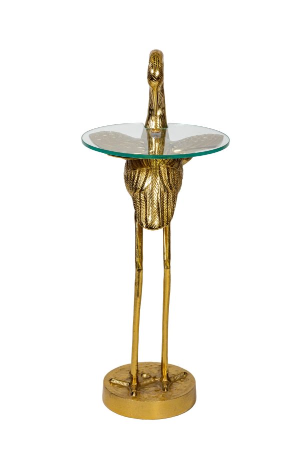 Кофейный столик "Птица" Золото 0.74x0.28x0.28м — изображение 2
