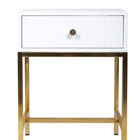 Тумба прикроватная белая 0.6x0.45x0.3м