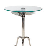 Кофейный столик "Пропеллер 1" Серебро 0.65x0.44x0.4м