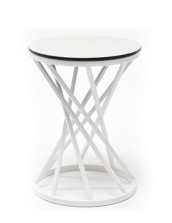 "Сантьяго" журнальный стол из HPL круглый Ø40 H55