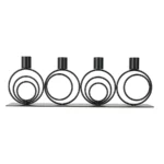 Подсвечник для 4 свечей Rondo