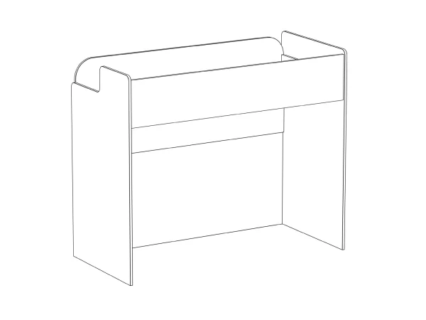 488573a8d5fe2c9c4b7d1e21ea6d11c0 Кровать-чердак Play белый, ясень коимбра — изображение 3