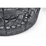 Фонарь для свечи Hayat, коллекция "Хайят" 33*37*33, Сталь, Черный — изображение 5